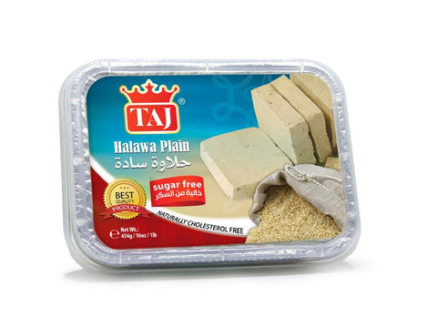 Taj Halawa Plain Sugar Free 454g | Taj In Lebanon
