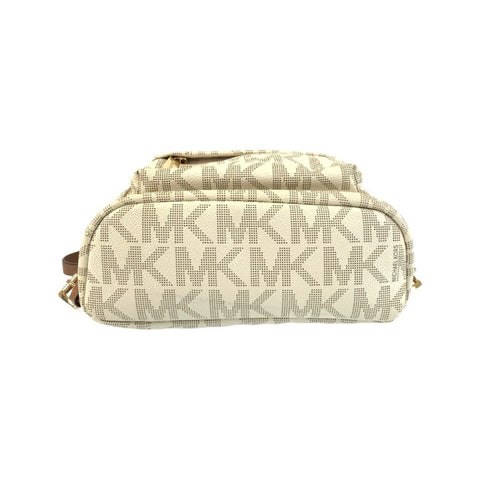 Michael Kors Women's Beige MK Signature Backpack | Michael Kors In Lebanon