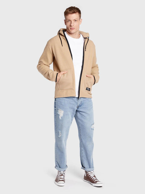 Rebel Refined Men's Beige Regular Fit Jacket  | Rebel In Lebanon