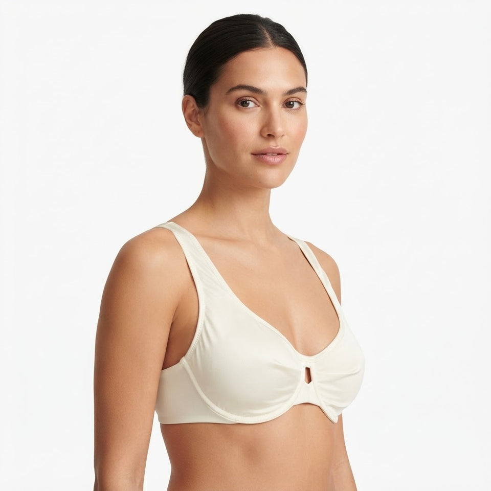Bali Women's Cream Underwire Everyday Bra