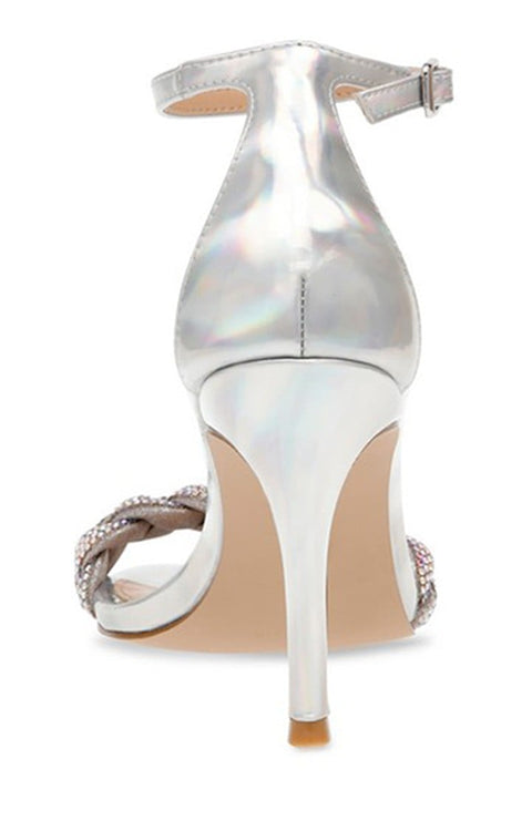 Steve Madden Women's Indira Silver Heels | Steve Madden In Lebanon