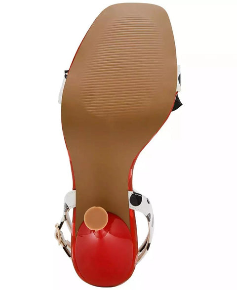 Betsey Johnson Women's Multicolor Lolla Ladybug High-Heel Dress Sandals |Betsey Johnson In Lebanon