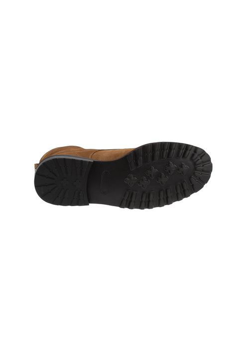 Joop Men's Camel Velluto Stampa Lace Up Ankle Boots | Joop In Lebanon