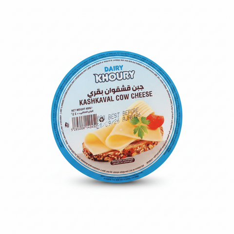 Dairy Khoury Kashkaval Cow Cheese 400g | Dairy Khoury In Lebanon