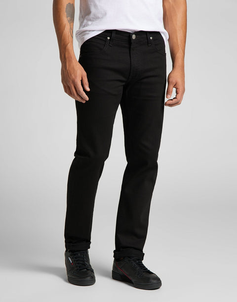 Lee Men's Clean Black Daren Zip Fly Regular Straight Jeans | Lee In Lebanon