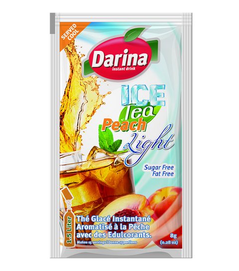 Darina Instant Drink Ice Tea Peach Light 8g | Darina In Lebanon