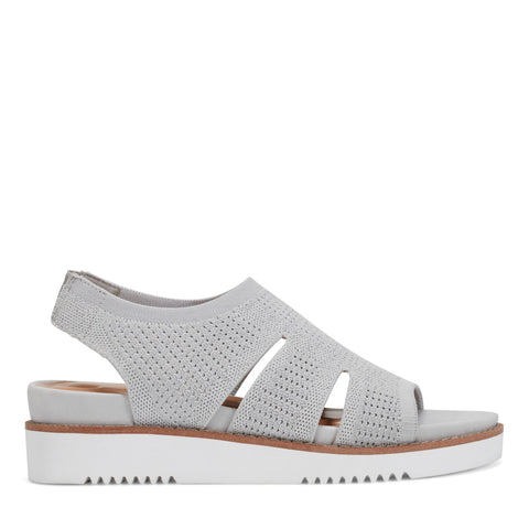 Easy Spirit Women's Light Gray Light Weight Knit Sandals | Easy Spirit In Lebanon