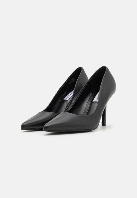 Steve Madden Women's Black Classie Leather Heels | Steve Madden In Lebanon