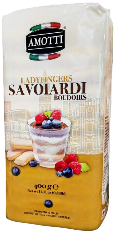 Amotti Ladyfingers Savolardi Boudoirs 400g | Amotti In Lebanon