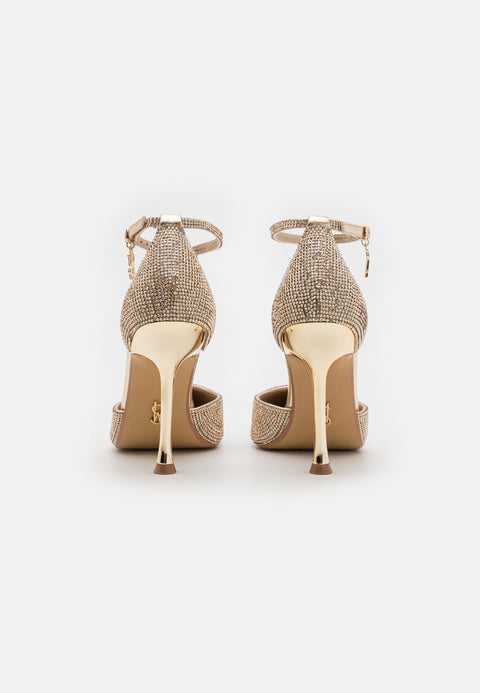 Steve Madden Women's Gold Sparx-R Heels | Steve Madden In Lebanon