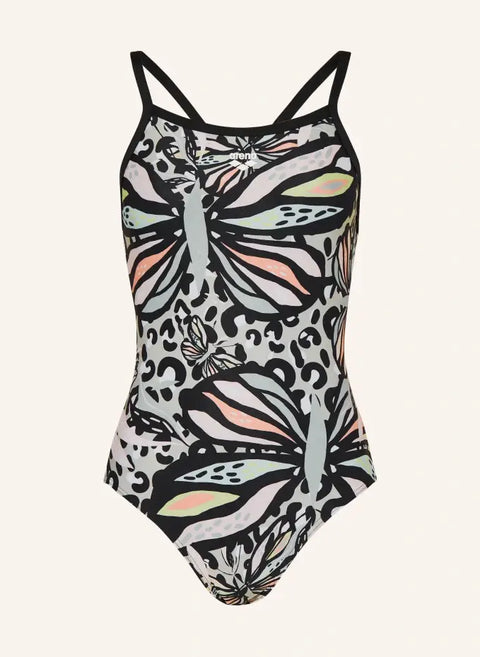 Arena Women's Multicolor Badeanzug Butterflies Mit UV-Schutz 50+ Swimsuit | Arena In Lebanon