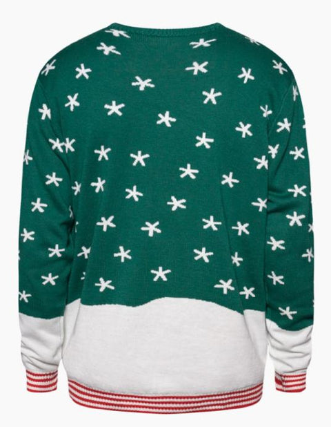 Dedoles Kids Green Hello Penguin Sweater | Dedoles In Lebanon