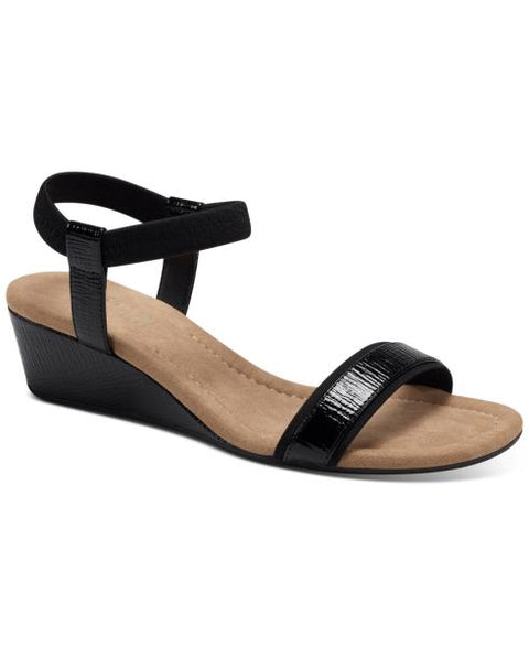 Alfani Valli Two-Piece Wedge Sandals, Created for Macy's Women's Shoes