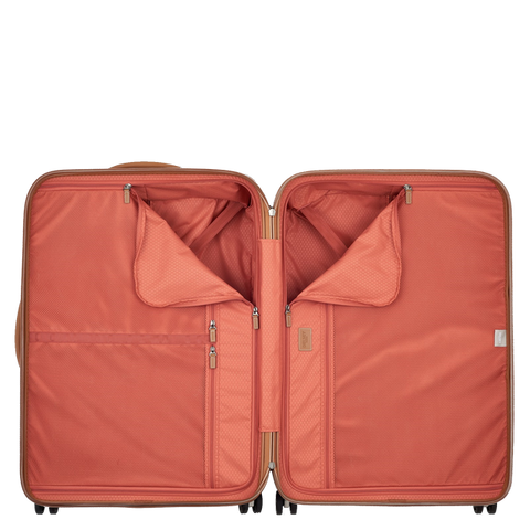 Delsey Paris Off White & Brown Chatelet Air 2.0 28" Spinner Suitcase |Delsey Paris In Lebanon