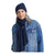 Charter Club Women's Navy Cashmere Cuffed Hat