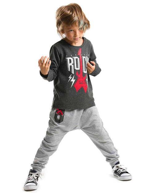 Mushi  Boy's Light Grey Pajama Bottom   | Mushi  in Lebanon