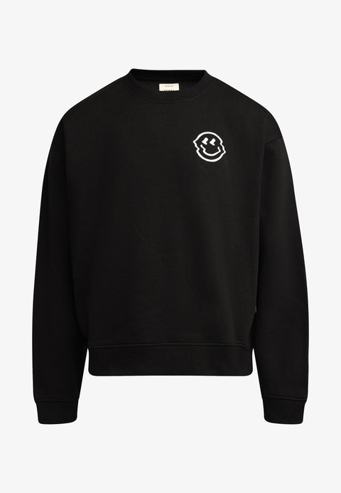 Redefined Rebel Men's Black Vincent Boxy Fit Sweatshirt | Redefined Rebel In Lebanon