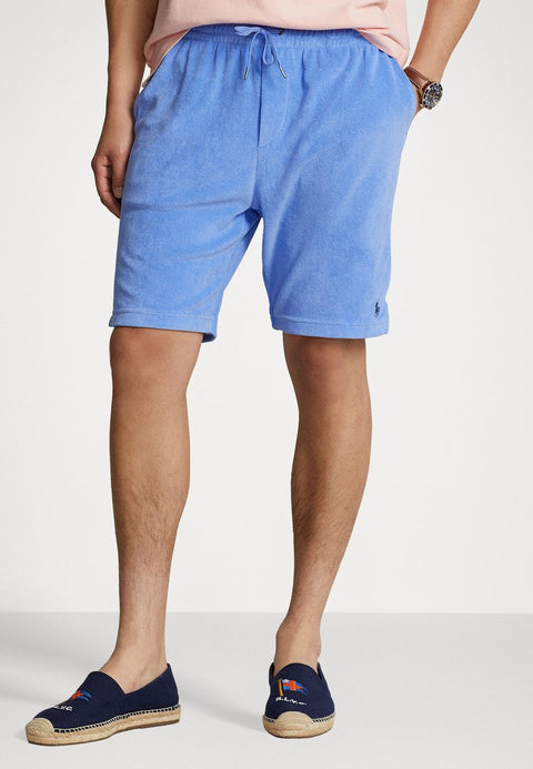 Polo Ralph Lauren Men's Blue Terry Drawstring Shorts | Polo Ralph Lauren In Lebanon