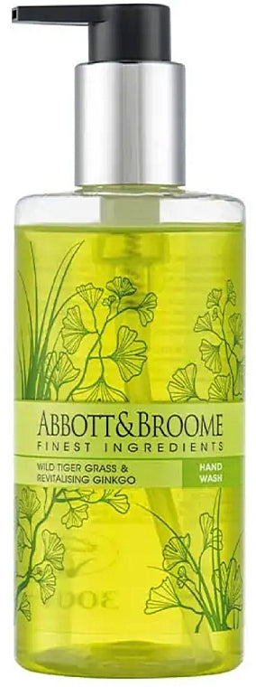 Abbott & Broome Handwash Soap Wild Tiger Grass & Revitalising Ginkgo 300ml