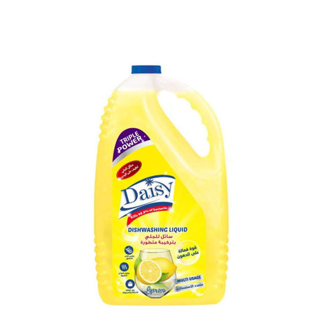 Daisy Triple Power Lemon Scent Dishwashing Liquid 3.7L | Daisy In Lebanon
