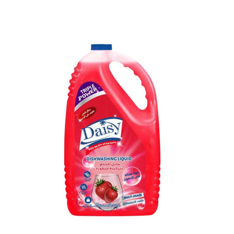 Daisy Triple Power Strawberry Scent Dishwashing Liquid 3.7L | Daisy In Lebanon