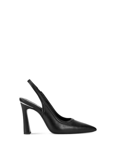 DKNY Women's Black Cinette Slingback Pointed Toe Pump Heels     |  DKNY in Lebanon