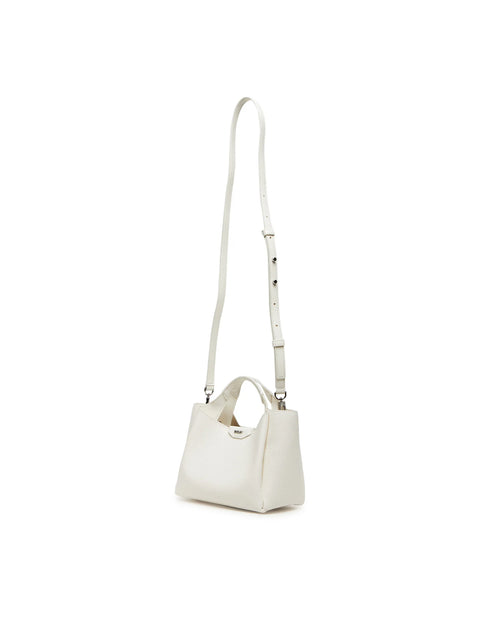 DKNY Women's White Willa Mini Satchel Bag | DKNY In Lebanon