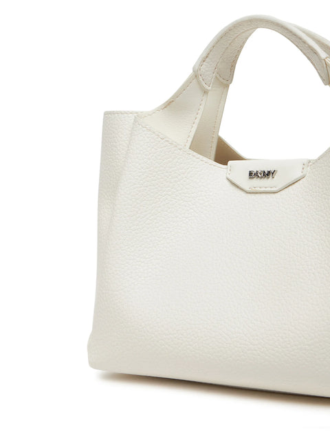 DKNY Women's White Willa Mini Satchel Bag | DKNY In Lebanon