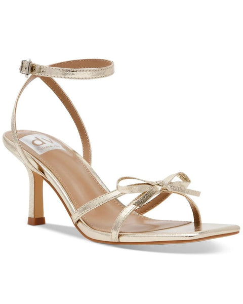 DV Dolce Vita Women's Gold Zidane Bow Ankle-Strap Dress Heeled Sandals | DV Dolce Vita In Lebanon