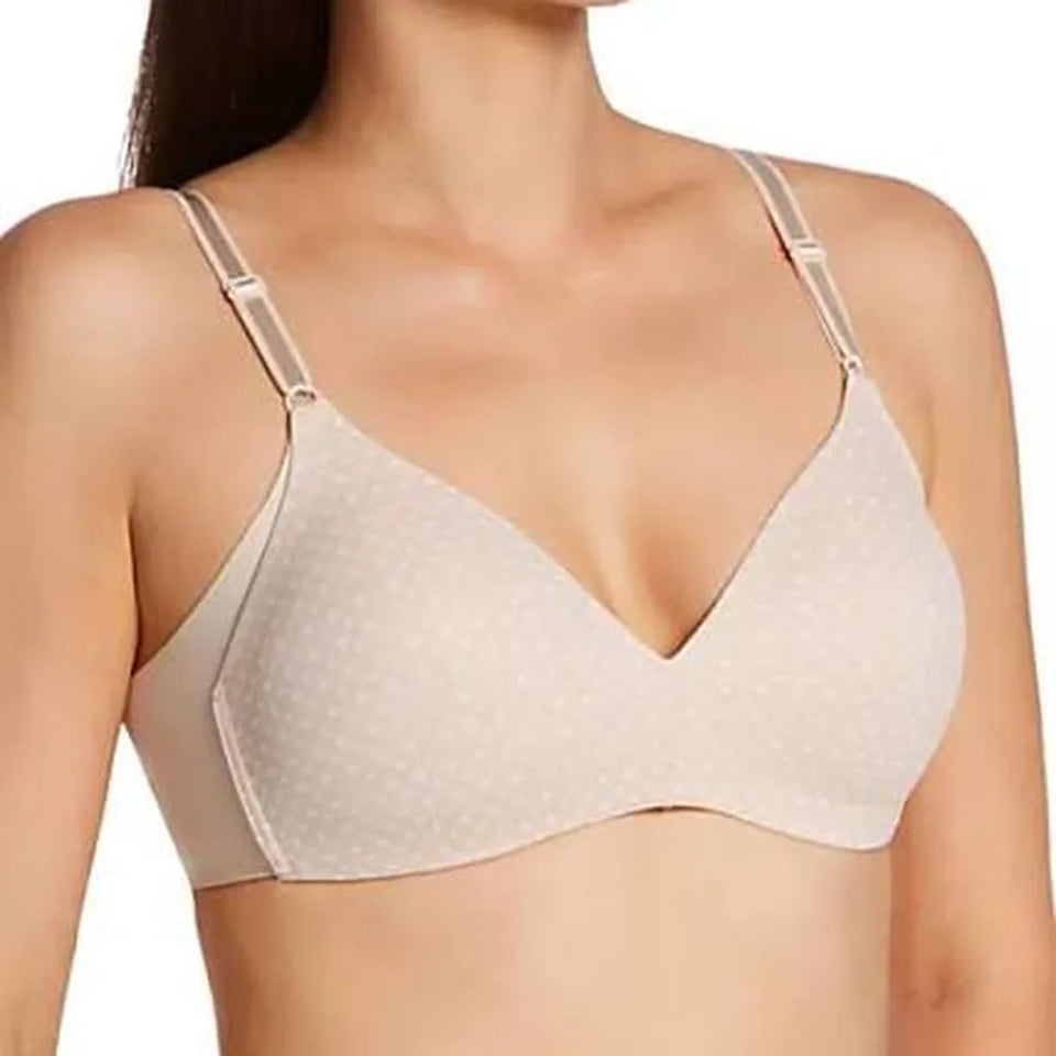 Warner's Women's Beige No Side Effects Wire-Free Bra