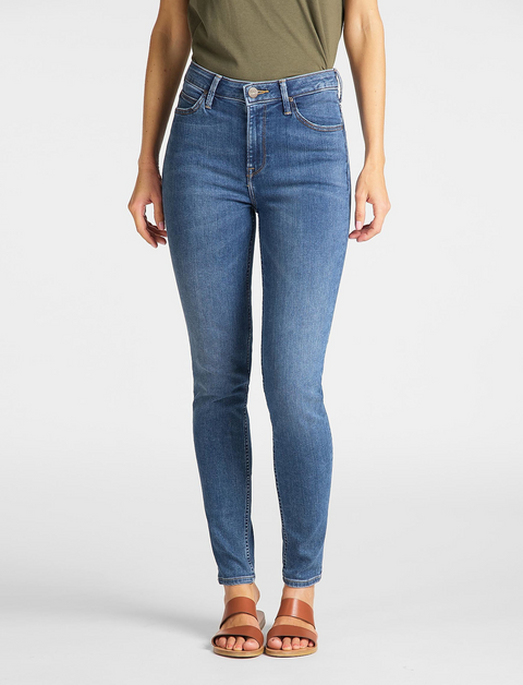 Lee Women's Blue Scarlett high Skinny Jeans | Lee In Lebanon