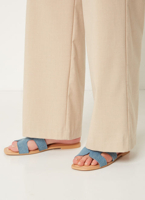 Steve Madden Women's Denim Zarnia Fabric Slipper | Steve Madden In Lebanon