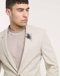 Asos Design  Men's Beige Blazer AMFJ172