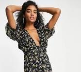 Asos Design Women's Multicolor Dress ANF768