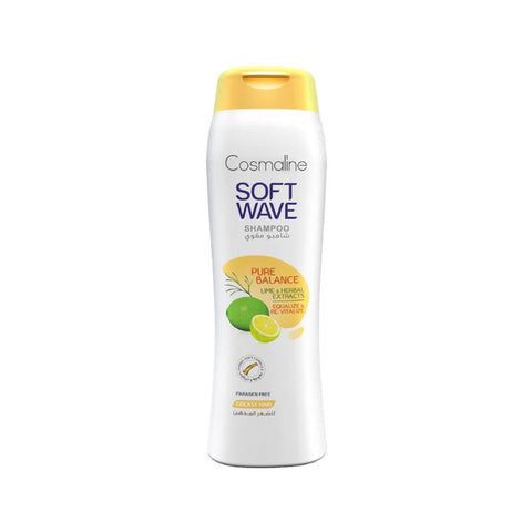 Cosmaline Soft Wave Pure Balance Shampoo For Greasy Hair 400ml | Cosmaline In Lebanon