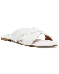 Dolce Vita Women's White Geeya Flat Slide slipper |  Dolce Vita In Lebanon