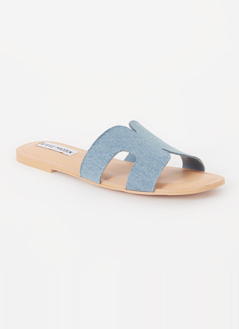 Steve Madden Women's Denim Zarnia Fabric Slipper | Steve Madden In Lebanon