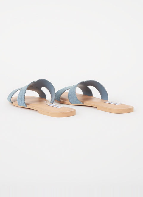 Steve Madden Women's Denim Zarnia Fabric Slipper | Steve Madden In Lebanon