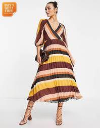 Asos Design Women's Multicolor Dress ANF787