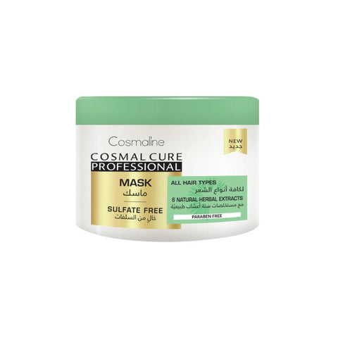 Cosmaline Cosmal Cure Professional Sulfate Free Mask 450Ml