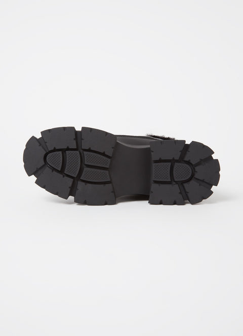 Steve Madden Women's Black Leather Triggers Boots | Steve Madden In Lebanon