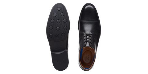 Clarks Men's Black Whiddon Cap Casual Shoes|  Clarks in Lebanon