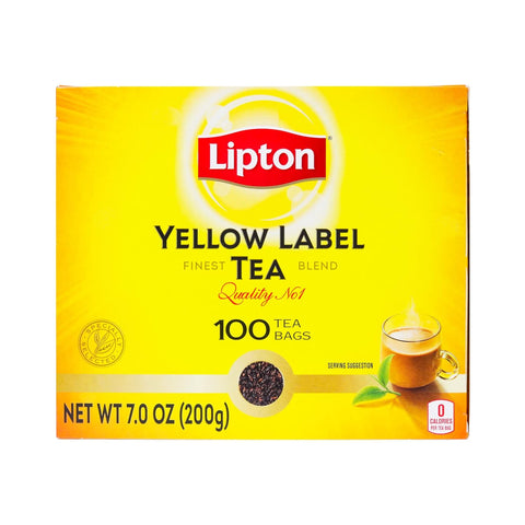 Lipton Yellow Label 100 Tea Bag | Lipton In Lebanon
