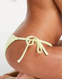 Topshop Women's Lime Green Bikini Bottom  ANF662