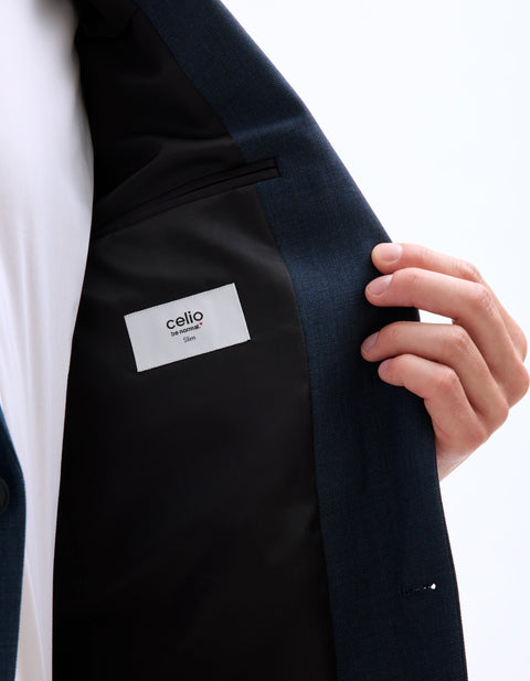 Celio Men's Blue Blazer | Celio In Lebanon