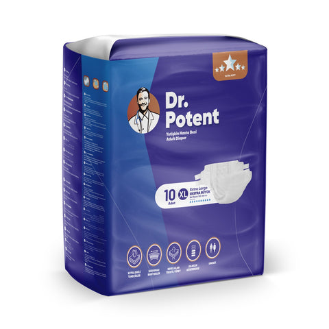 Dr.Potent Adult Diaper 10 Pcs