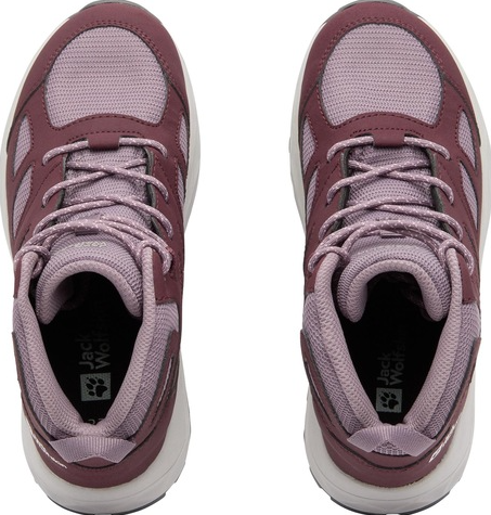 Jack Wolfskin Girl's Purple 2 Woodland Texapore Mid K Sneakers |Jack Wolfskin in Lebanon