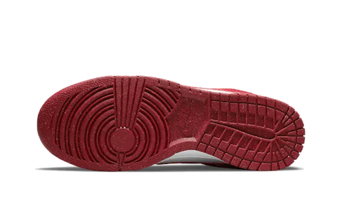 Nike Women's White and Red Dunk Low Next Nature Sneakers | Nike In Lebanon