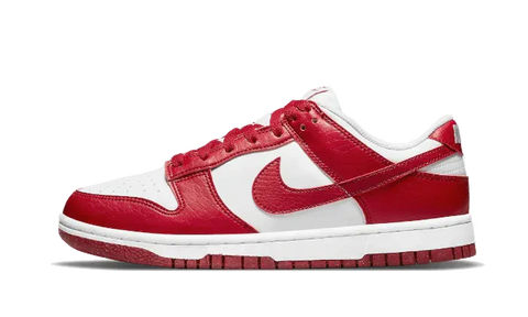 Nike Women's White and Red Dunk Low Next Nature Sneakers | Nike In Lebanon