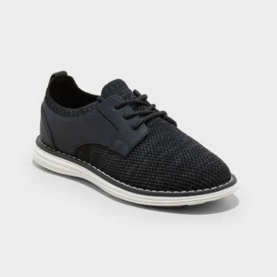 Cat & Jack Boy's Black Elijah Knit Casual Shoes